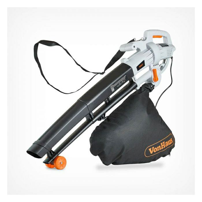 VonHaus 3in1 electric blower, leaf vacuum cleaner and mulcher 35L