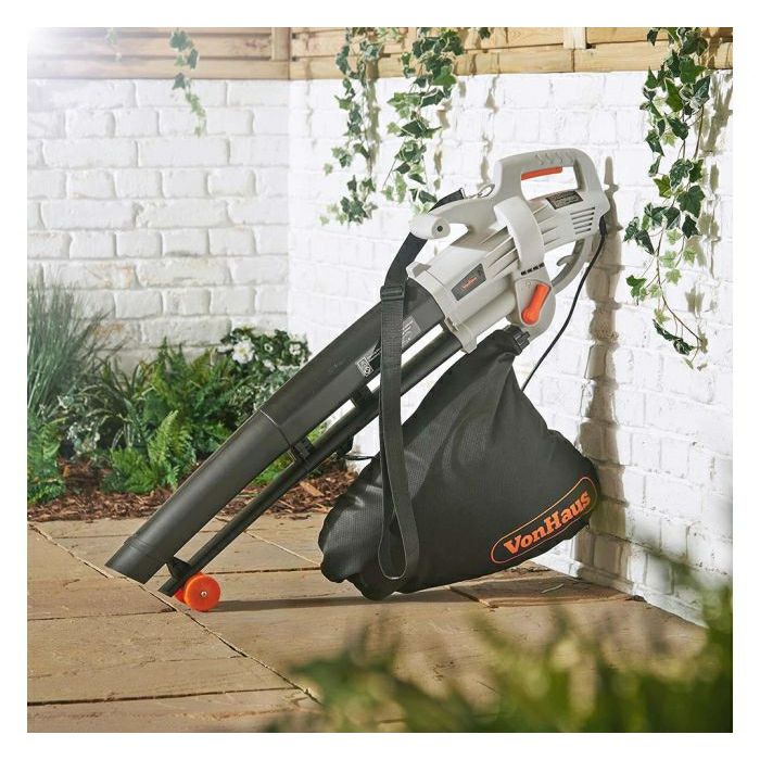 VonHaus 3in1 electric blower, leaf vacuum cleaner and mulcher 35L