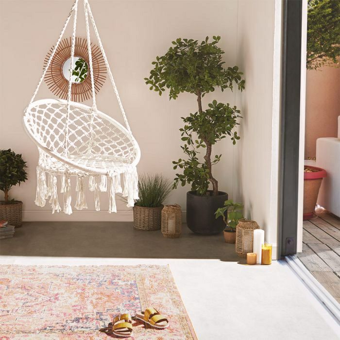 Vonhaus hanging garden chair made of rope