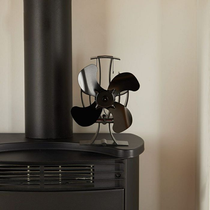 VonHaus fireplace fan 4 arms