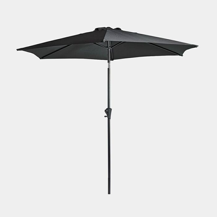 VonHaus 2.7M sunshade freestanding UV30+black