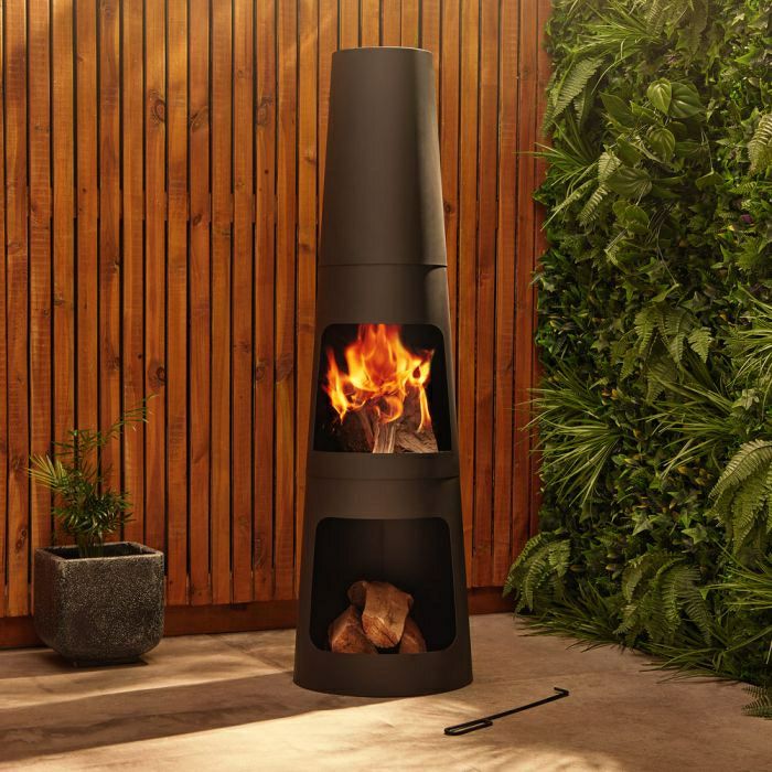 VonHaus garden fireplace