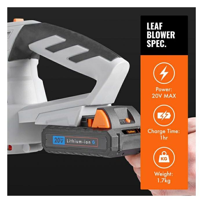 VonHaus G-Series cordless leaf blower