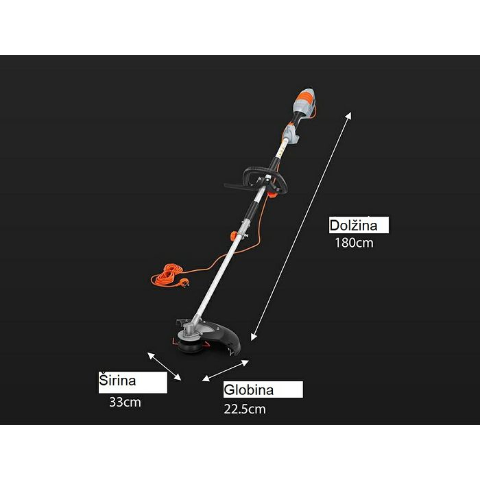 VonHaus garden mower F-Series with brush