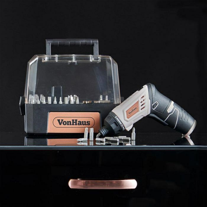 Vonhaus cordless screwdriver 50-piece set