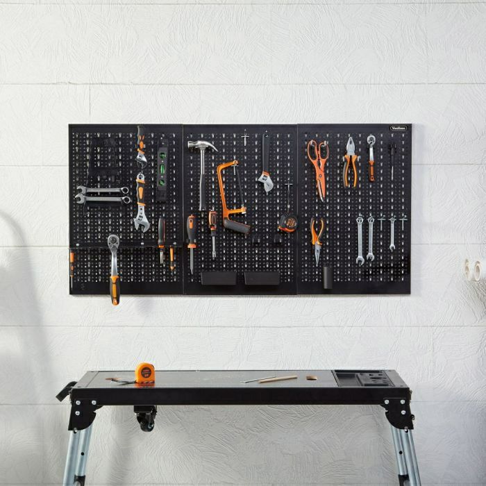 VonHaus metal tool board with brackets