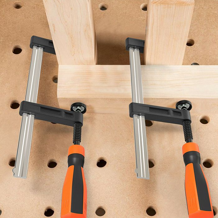 VonHaus 13 piece set of F joinery clamps