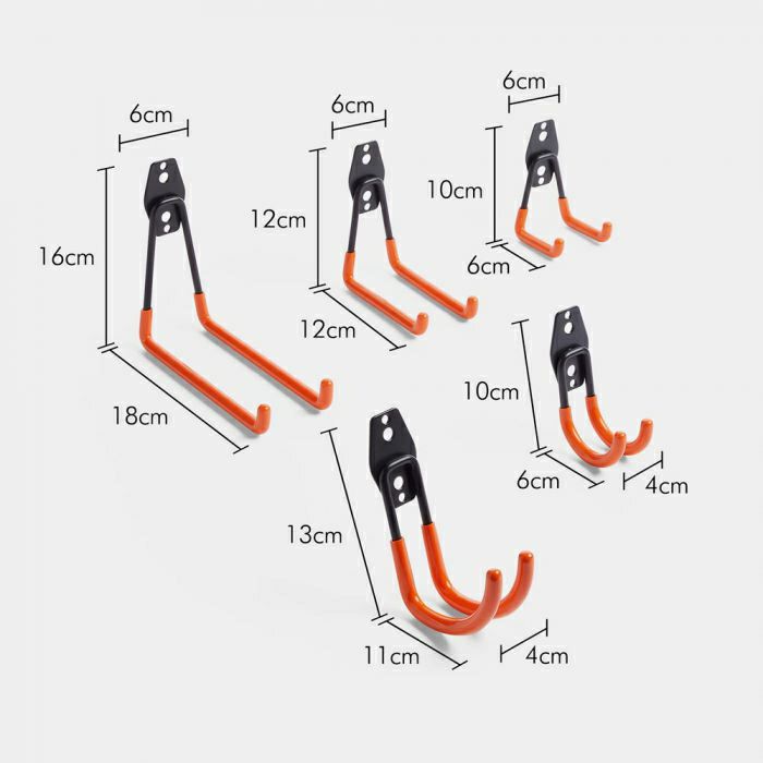 VonHaus hooks for garage tools