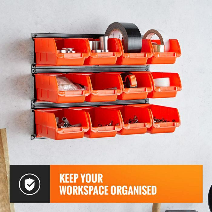 VonHaus wall organizer 15 parts