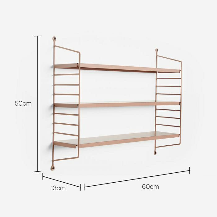 VonHaus modular wall shelves