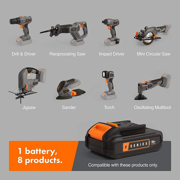 VonHaus E-Series 18V 1.5Ah battery