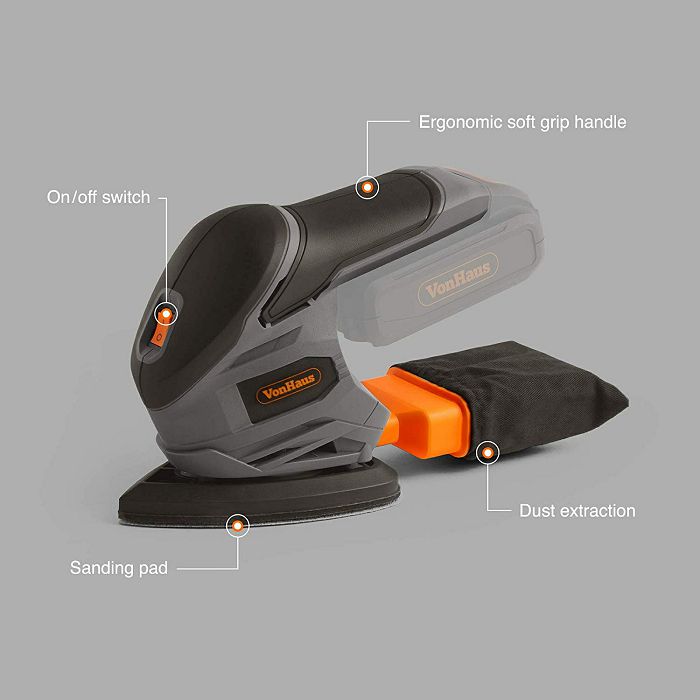 VonHaus E-Series cordless grinder 18V