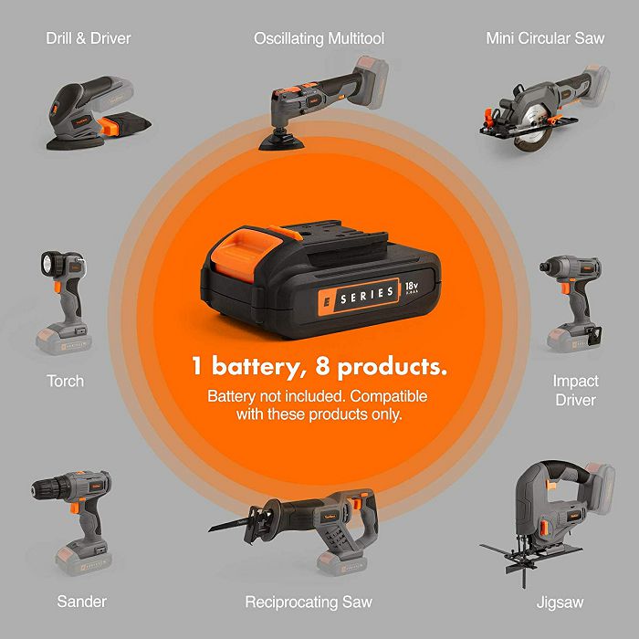 VonHaus E-Series rechargeable LED work light