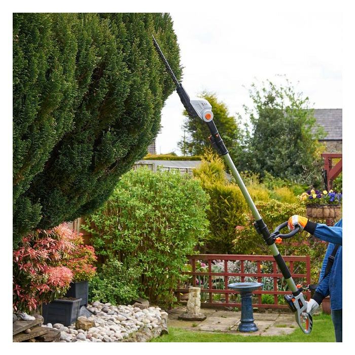 VonHaus cordless telescopic shrub shears G-Series