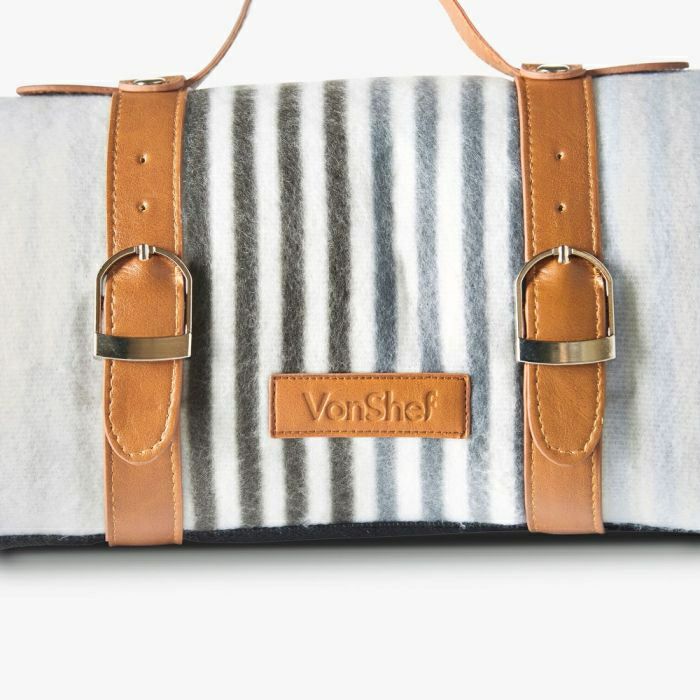 VonShef picnic blanket 147 x 180cm, striped