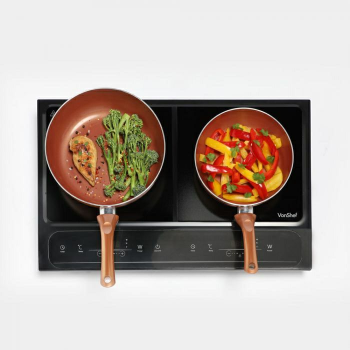 VonShef digital double induction hob