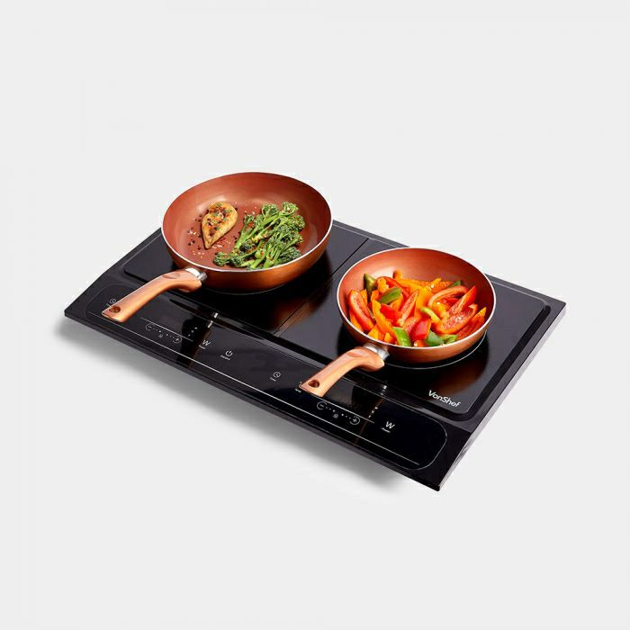 VonShef digital double induction hob