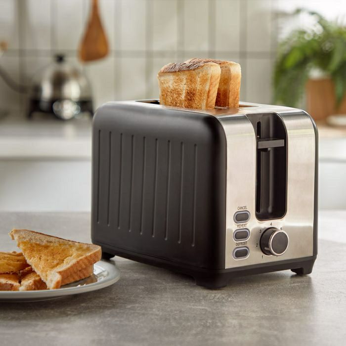 VonShef stainless steel toaster