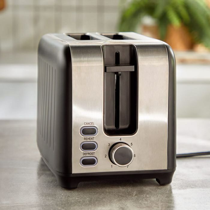 VonShef stainless steel toaster