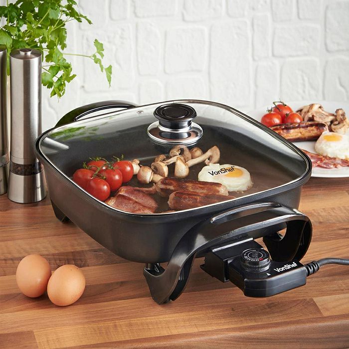 VonShef electric pan 30cm square