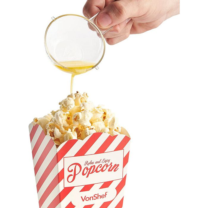 VonShef popcorn maker black