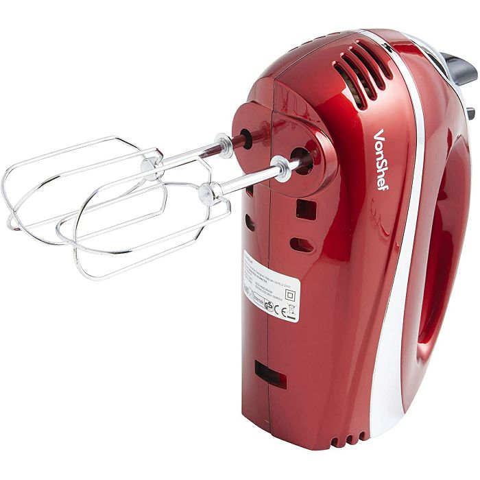 VonShef professional mixer 300W red - Amazon best seller!