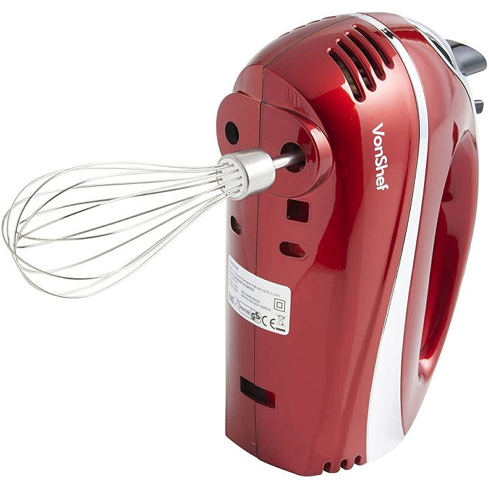 VonShef professional mixer 300W red - Amazon best seller!