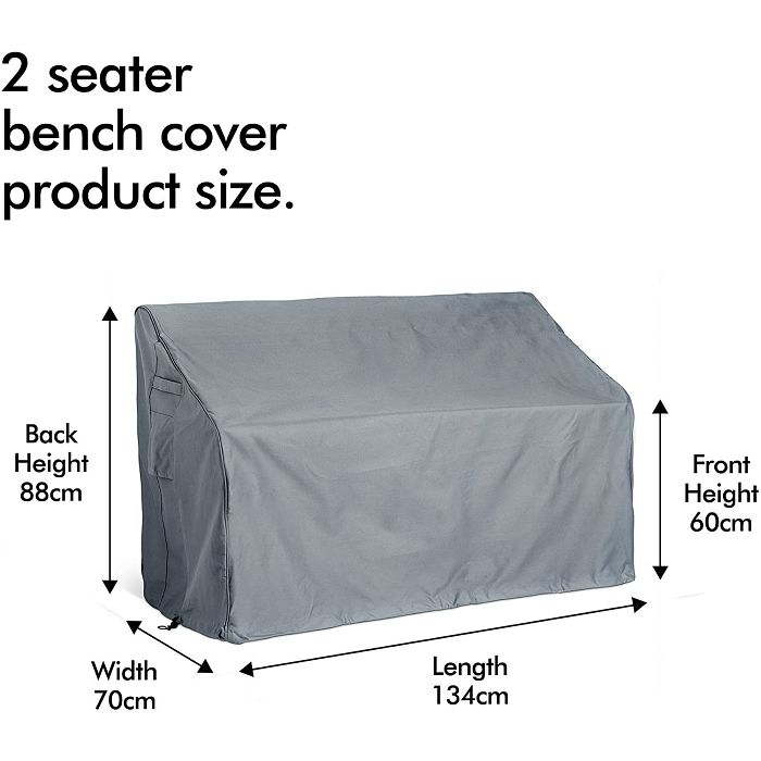 VonHaus garden bench cover (2-seater)