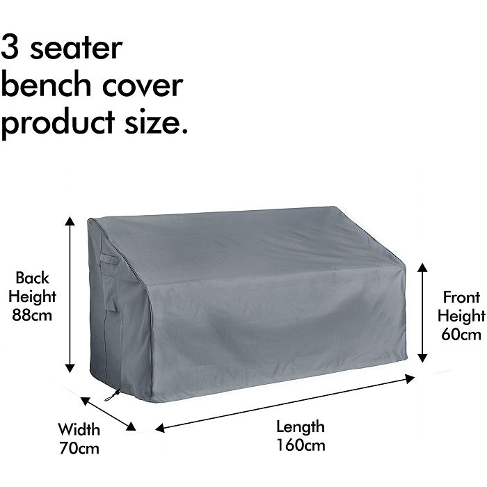 VonHaus garden bench cover (3-seater)