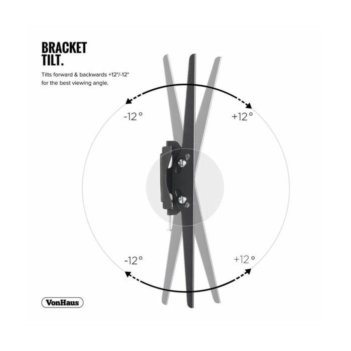 VonHaus 26-55 '' tilting TV wall bracket up to 40kg