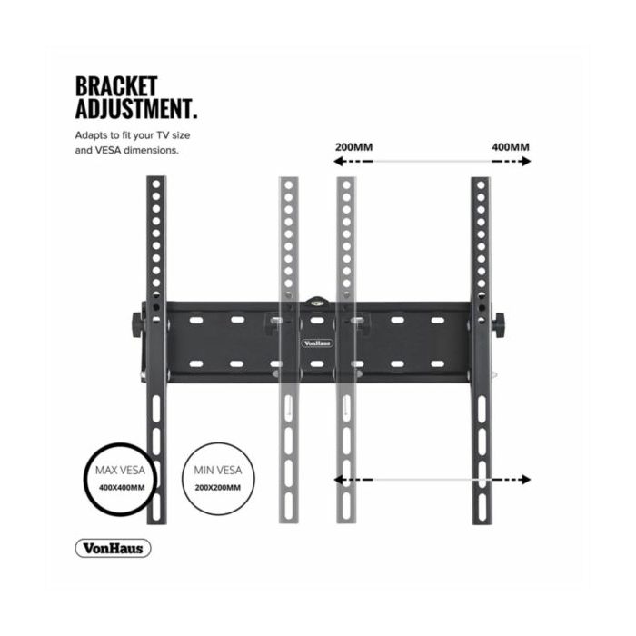 VonHaus 26-55 '' tilting TV wall bracket up to 40kg