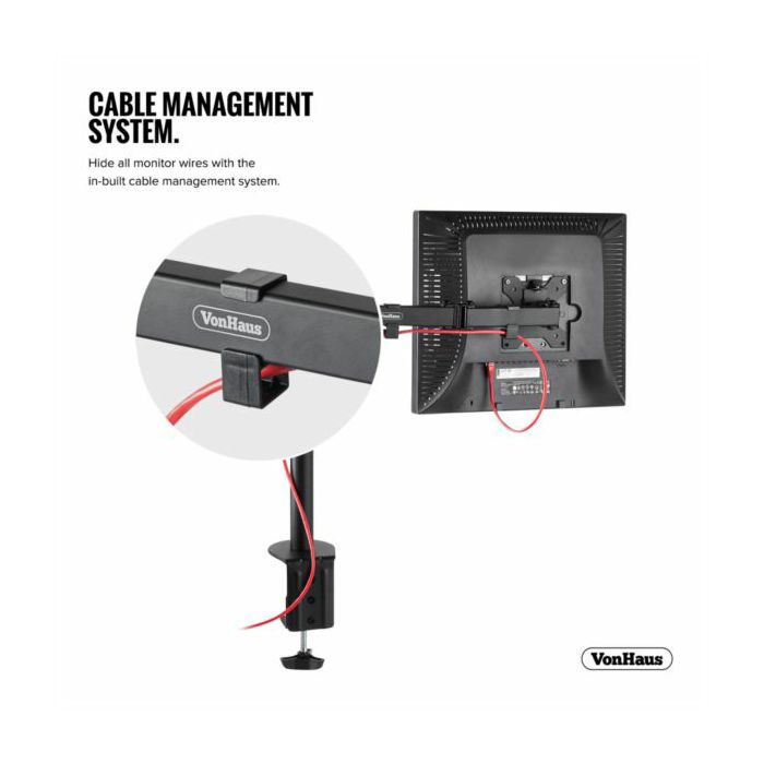 VonHaus single desktop monitor holder (13-32 '')