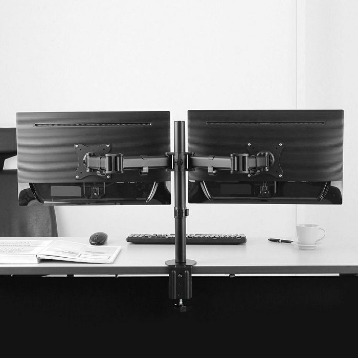 VonHaus dual desktop bracket for two monitors (13 - 32 '')