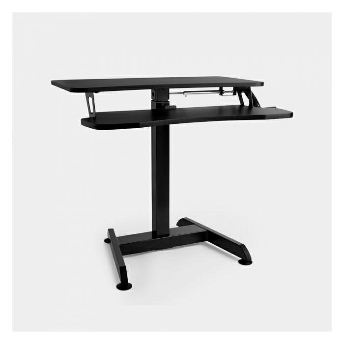 VonHaus Sit &amp; Stand adjustable table black