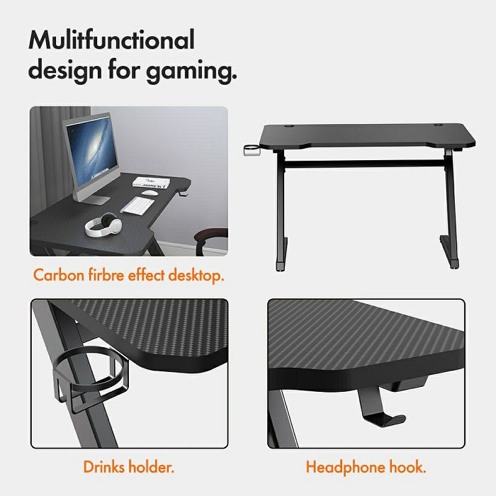 VonHaus gaming table, 120cm