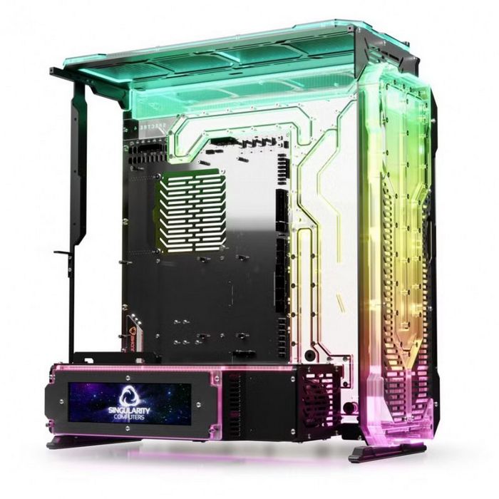 Singularity Computer Spectre 4 Elite Frontpanel, Acryl - transparent-SC-SPEC4-EL