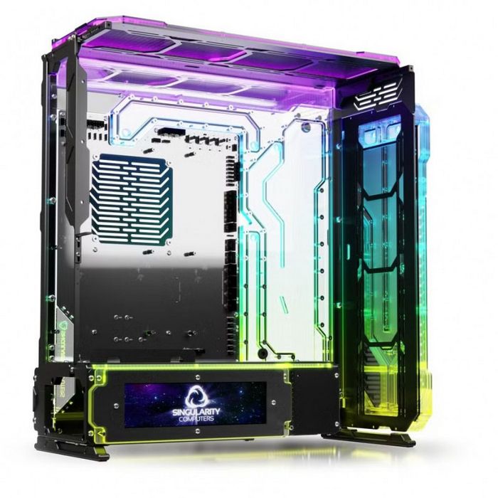 Singularity Computer Spectre 4 Elite Frontpanel, Acryl - transparent-SC-SPEC4-EL