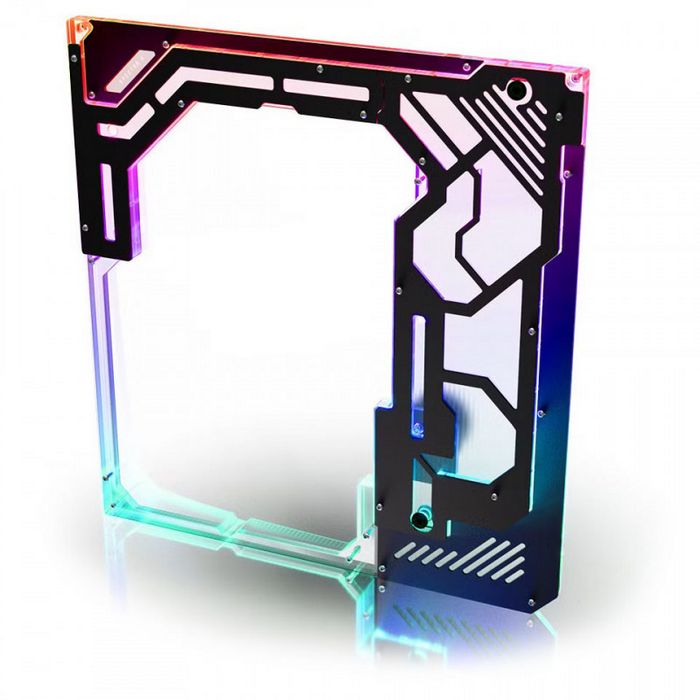 Singularity Computer Spectre 4 Aevum Dual Loop Side Panel Acrylic Clear/schwarz-SC-SPEC4-AEV-DLSP