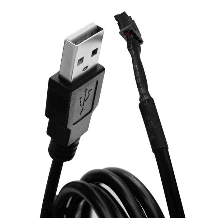 EK Water Blocks EK-Loop Connect externes USB Kabel - 1m, schwarz 3831109818800