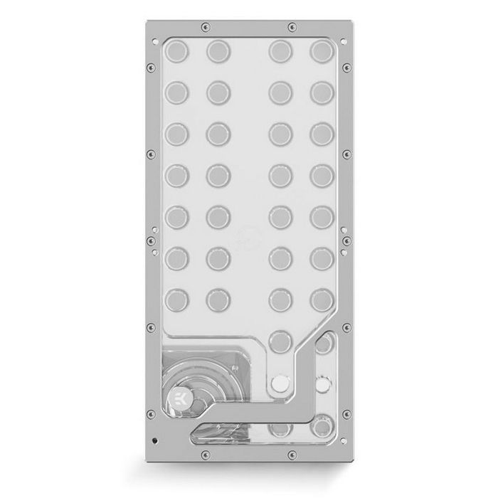 EK Water Blocks EK-QuantumX Loophole Distroplate D5 PWM - silber 3831109909379