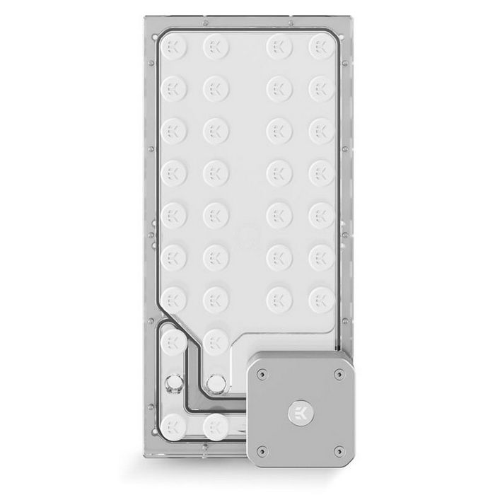 EK Water Blocks EK-QuantumX Loophole Distroplate D5 PWM - silber 3831109909379