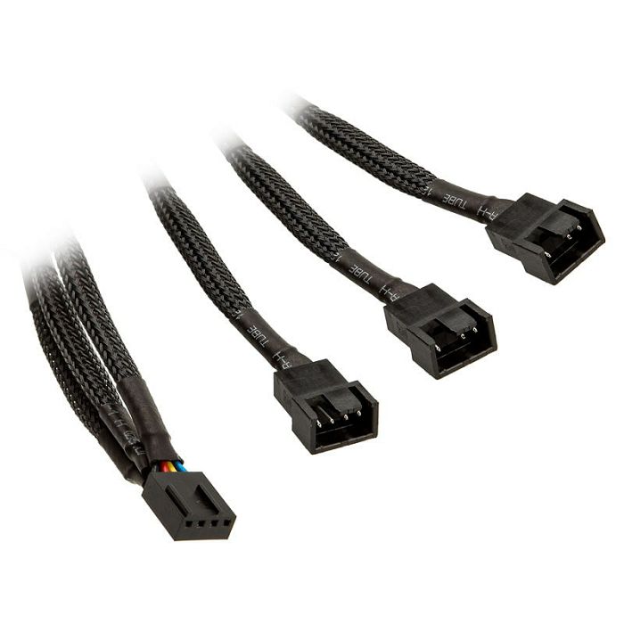 EK Water Blocks EK-Cable Y-Weiche für 3x 4-Pin-PWM-Lüfter - 10 cm 3831109867914