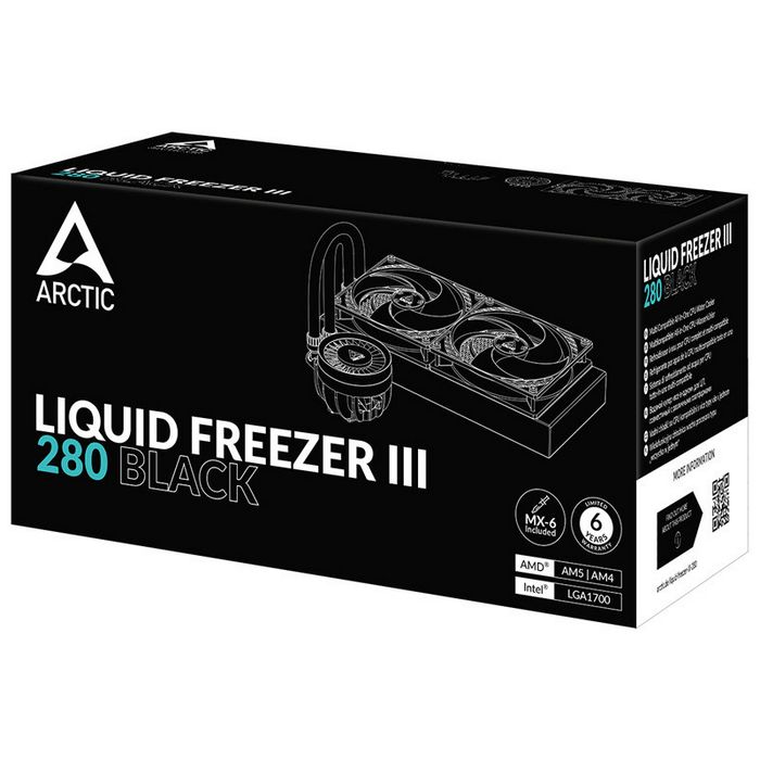 Arctic Liquid Freezer III CPU complete water cooling - 280mm-ACFRE00135A
