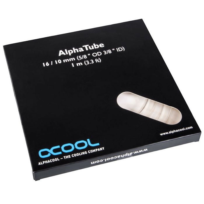Alphacool AlphaTube Schlauch HF 16/10mm - Ultra Clear 1 m 17496