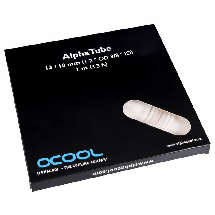 Alphacool AlphaTube Schlauch HF 13/10mm - Ultra Clear 1 m 17494