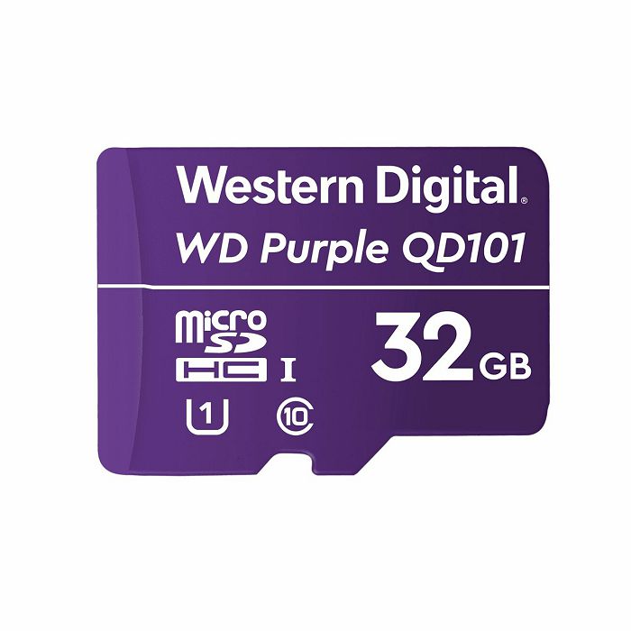 WD 32GB Purple microSD card Ultra