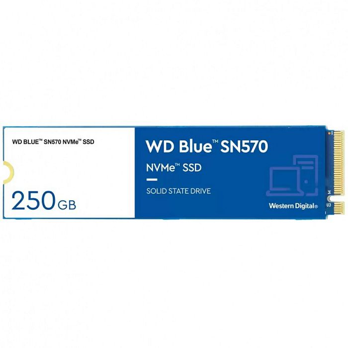 WD 250GB SSD BLUE SN570 3D M.2 2280 NVMe