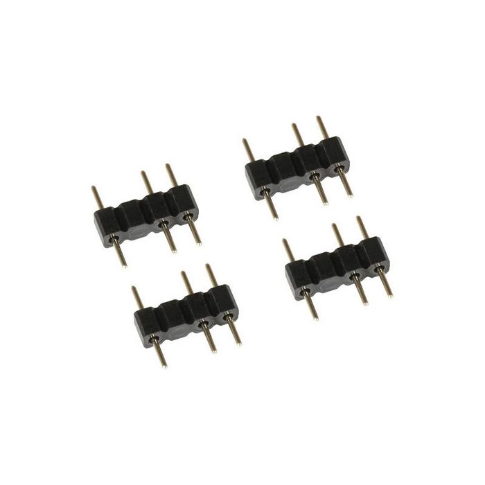 Alphacool Y-Splitter aRGB 3-Pin auf 3x 3-Pin 60cm - schwarz 18707
