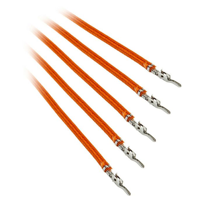 BitFenix Alchemy 2.0 PSU Cable, 5x 20cm - orange BFX-ALC-20CMLO-RP