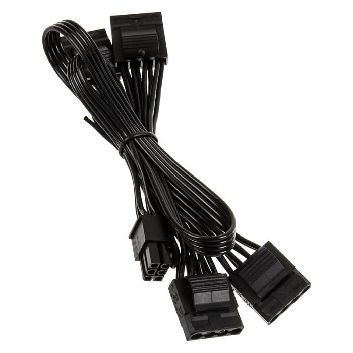 Kolink modulares Anschluss-Kabel für Continuum-Netzteile 4x Molex - schwarz KL-CPL-MXC